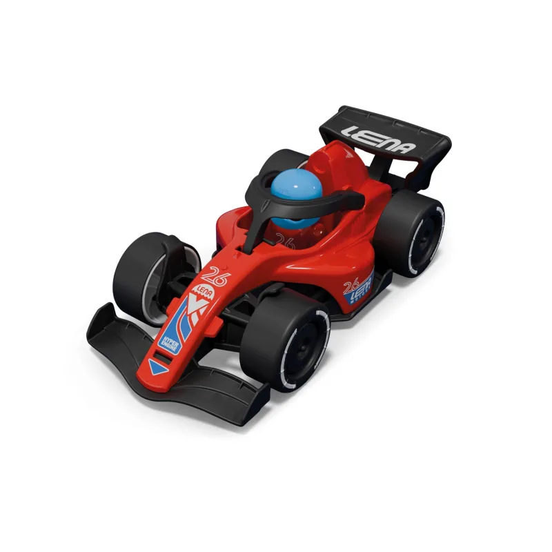 Lena Závodné auto Formule červené