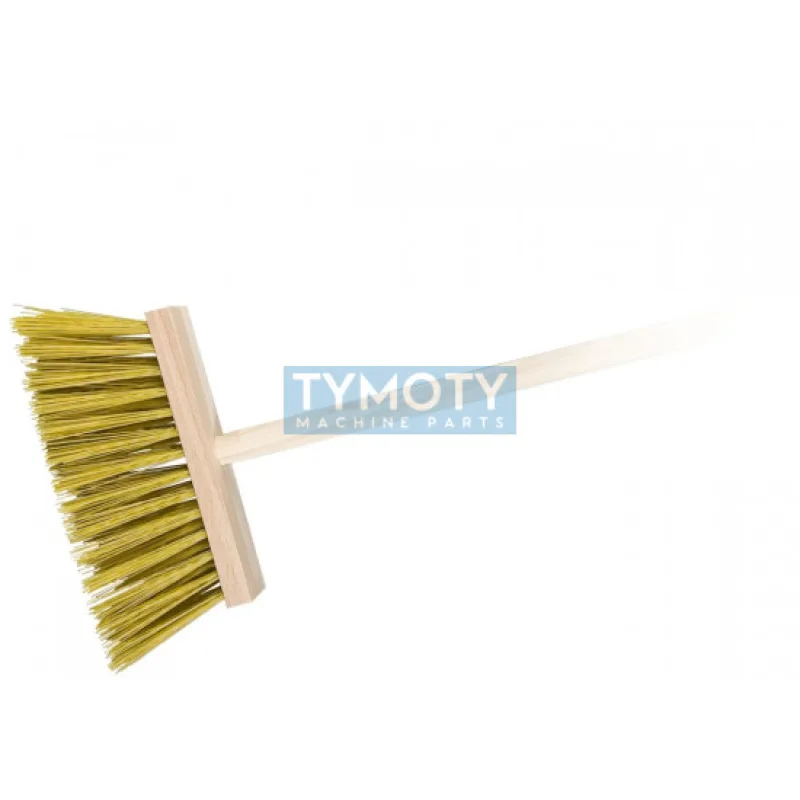 Metla drevená 24 cm, syntetické vlákna (PET) 8,5 cm., S palicou 120 cm, SPOKAR 5336311000