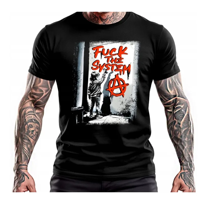 Fuck the System - Writing (tričko)
