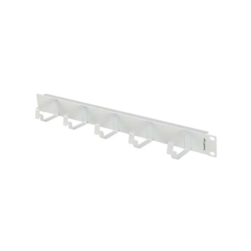 19" KÁBLOVÝ MANAGEMENT 5 KRÚŽKOV TYP B 1U ŠEDÝ LANBERG (AK-1701-S)