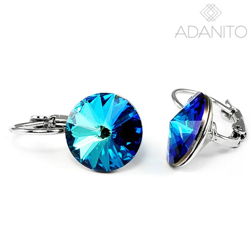 Náušnice s kryštálmi Swarovski Components ADANITO BK370102B2