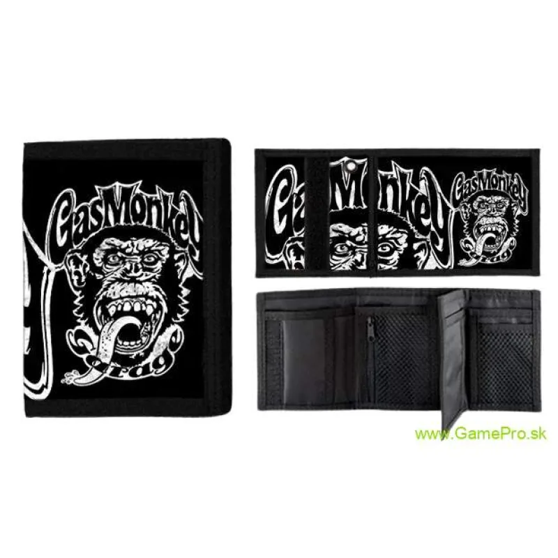 Gas Monkey Garage Monkey Logo (peňaženka)