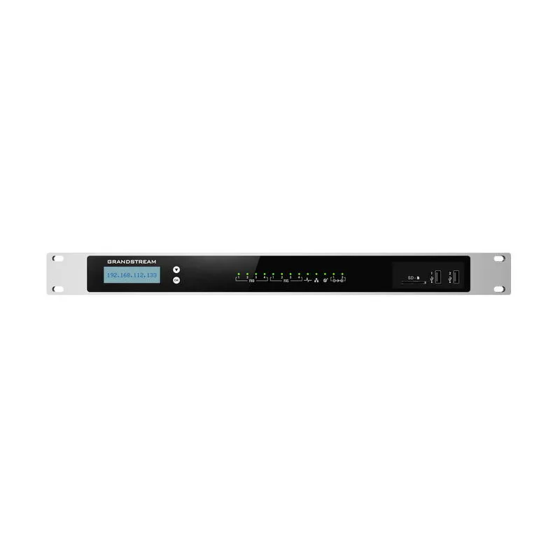Grandstream UCM6304 VoIP PBX, 2000 uživ., 300 soub. hov., videokonf. 40úč., 4xFXO, 4xFXS porty UCM6304