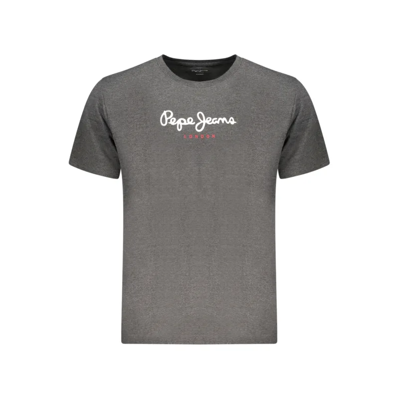 Pánske Tričko s krátkym rukávom PEPE JEANS - Šedá Farba: šedá, Veľkosť: 2XL