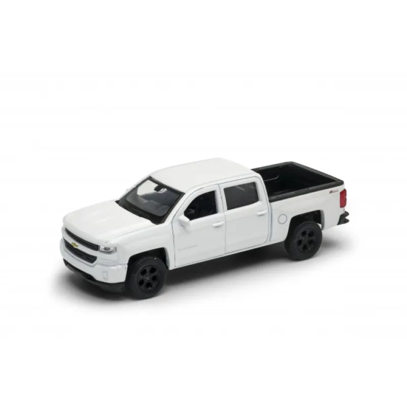 Welly Welly Chevrolet Silverado (2017) 1:34 čierna