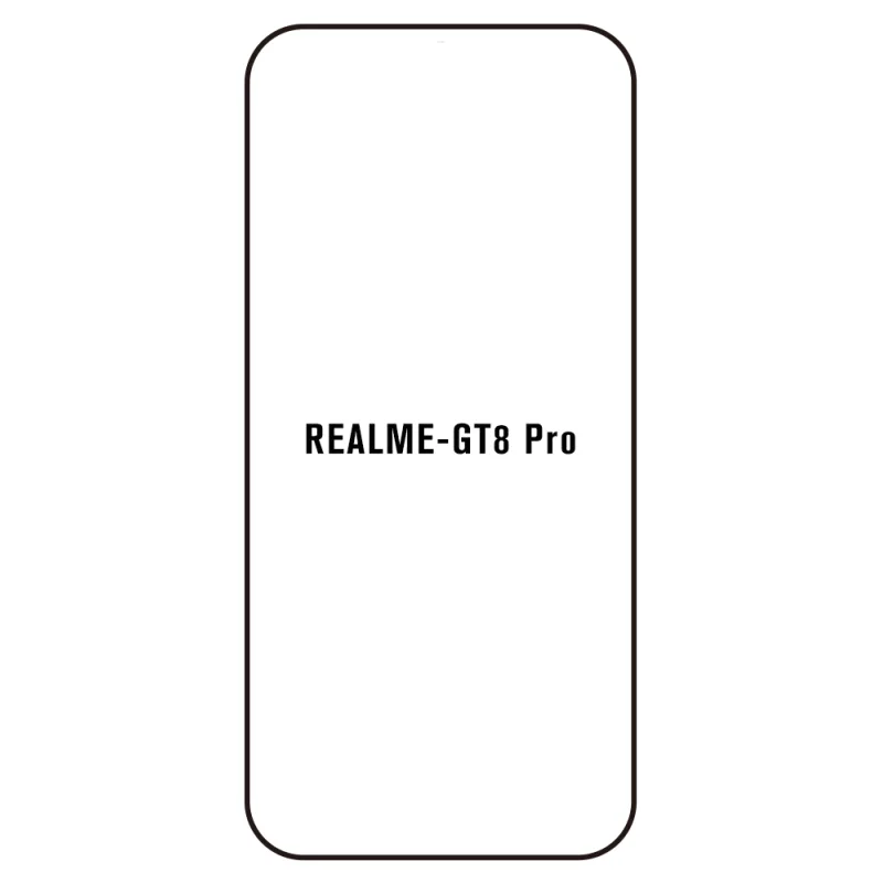 Sunshine Realme GT8 Pro Predná Hydrogél ochranná fólia Strih: Predná 1, Typ fólie: Číra