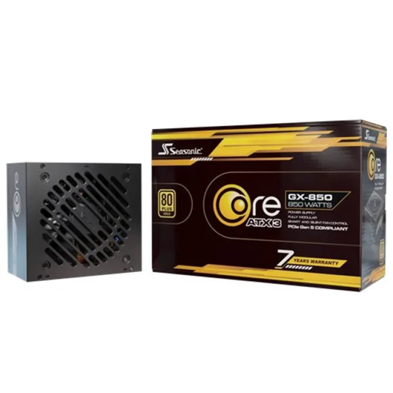 Seasonic CORE GX GOLD 850W V2 ATX 3.1, PCIe 5.1, modular