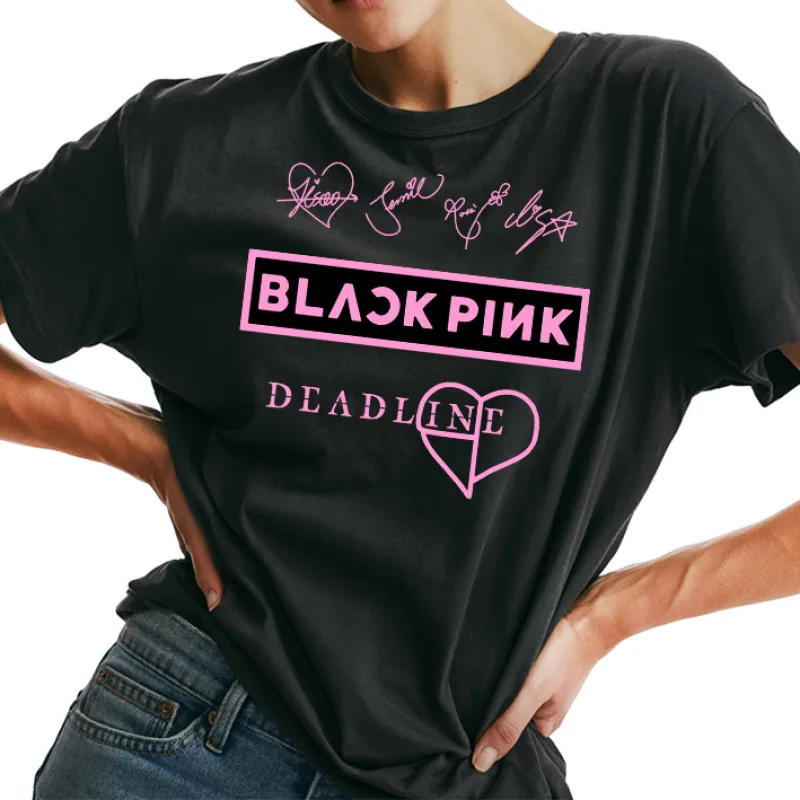 Blackpink - Deadline Signatures (tričko)