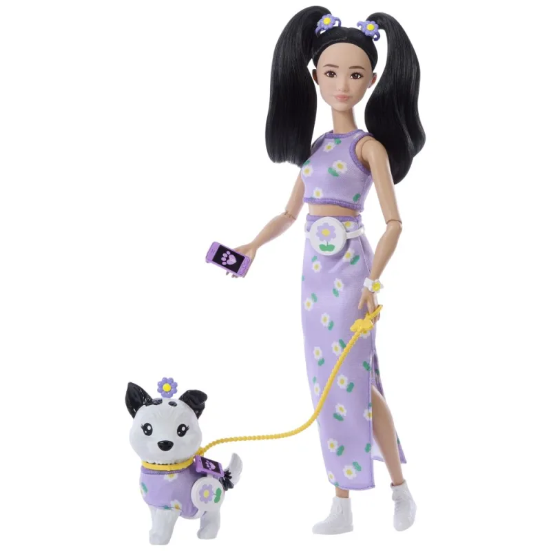 Mattel Barbie bábika štýl pre dvoch - KVETY