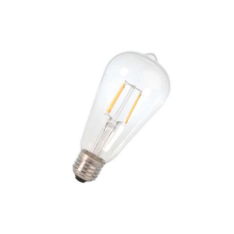474754 Cal LED Fil E27 Rustik 6W 600lm, číra2700K (LED E27W6 R FIL)