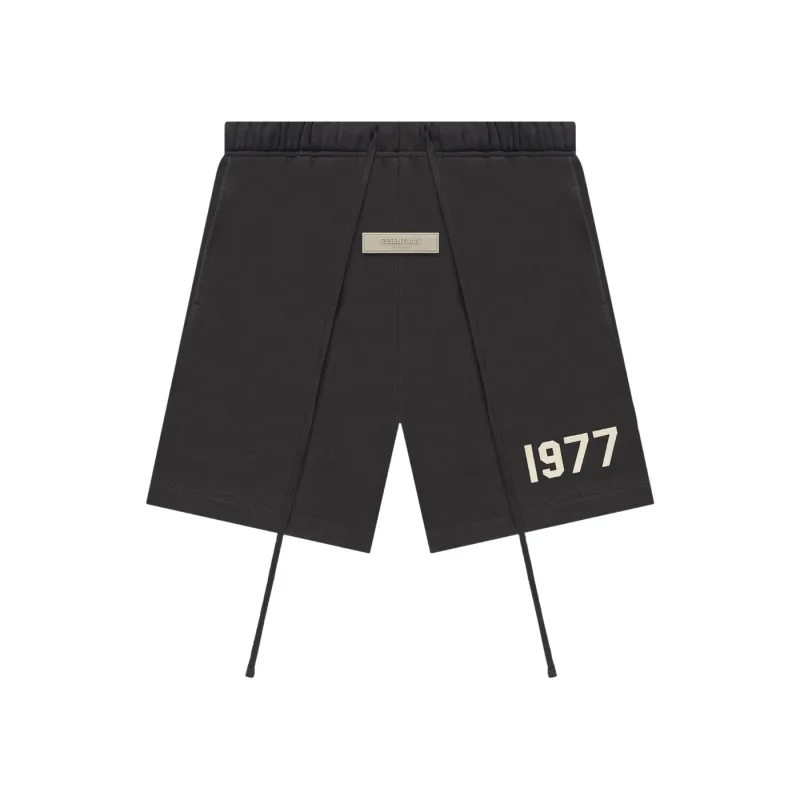 Fear of God Essentials Essentials 1977 Sweatshorts Iron Black - XS