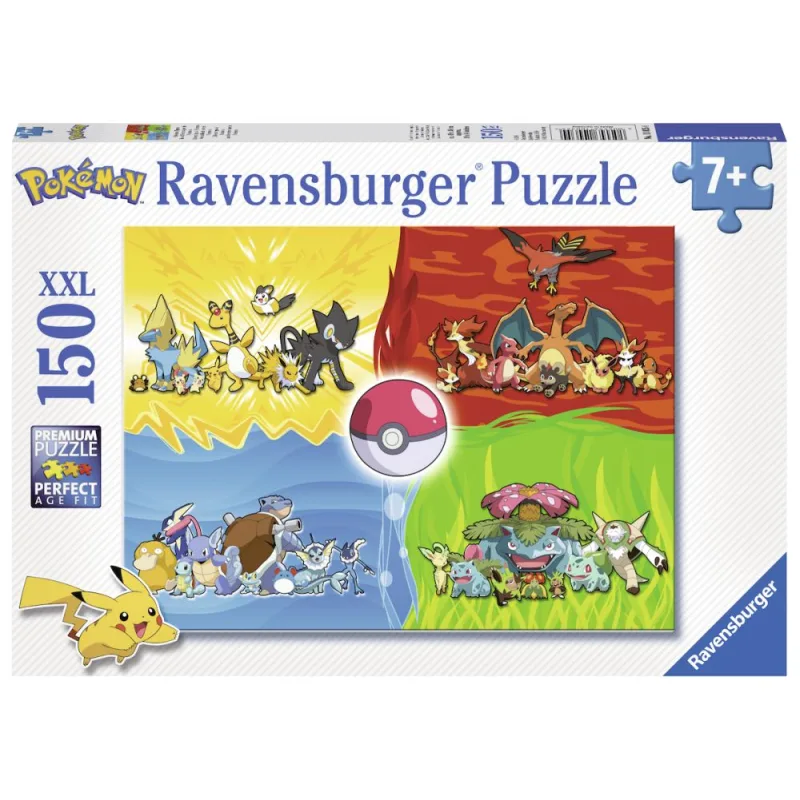 Ravensburger Druhy Pokémonov 150 dielikov