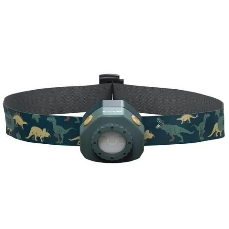 Ledlenser Kidled 4R Dino čelová svítilna, dětská 502535