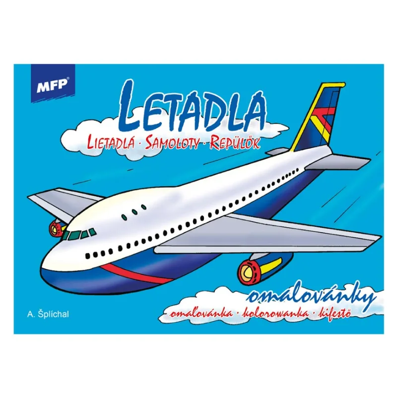 MFP Rappa Omaľovánky MFP Lietadlá