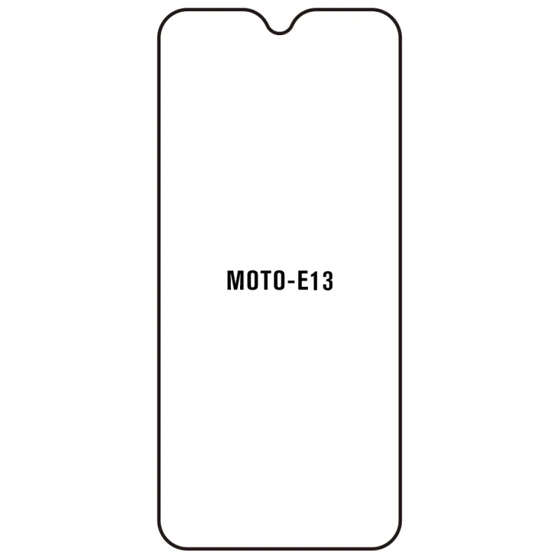 Sunshine Motorola E13 Predná Hydrogél ochranná fólia Strih: Predná 1, Typ fólie: Anti-Spy (Privacy)