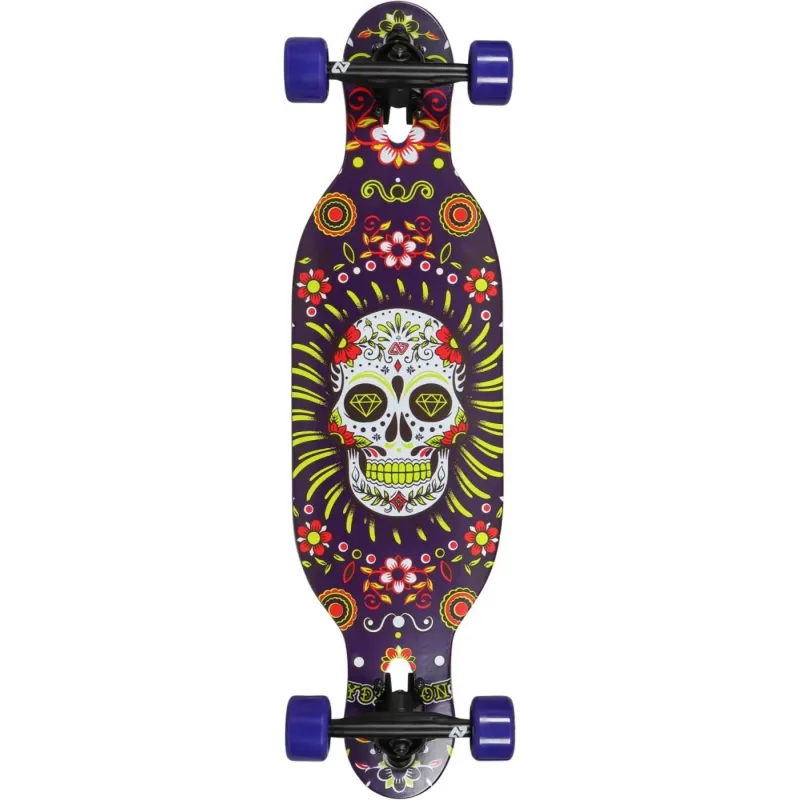 Hydroponic DT Pro děti Kompletní Longboard (31.5"|Mexican Skull Purple)