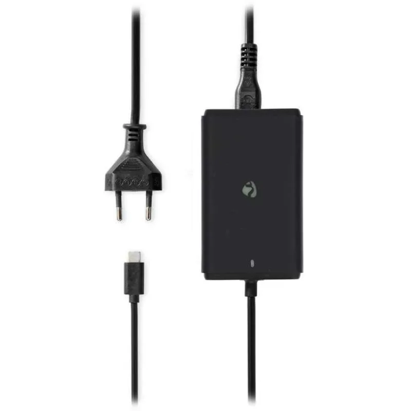 NEDIS univerzální adaptér k notebooku/ 45 W/ 5 / 9 / 12 / 15 / 20 V DC/ 2.25 / 2.33 / 2.92 / 3.0 A/ USB-C (NBAU45110BK)