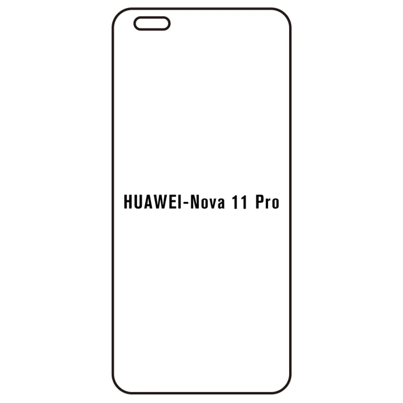 Sunshine Huawei Nova 11 Pro Predná Hydrogél ochranná fólia Strih: Predná 1, Typ fólie: Anti-Spy (Privacy)