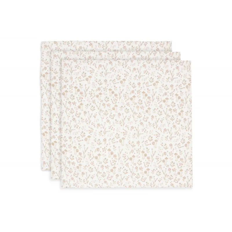 Jollein Plienky 3 ks 70x70 cm Bloomy