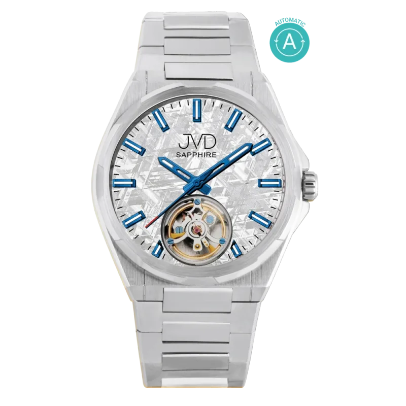 JVD Pánské ocelové vodotěsné automatické hodinky - chronograf AUTOMAT JVD JG1049.1