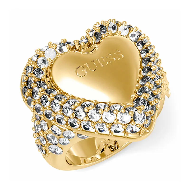 Dámsky Prsteň GUESS JUBR05019JWYG (52 )