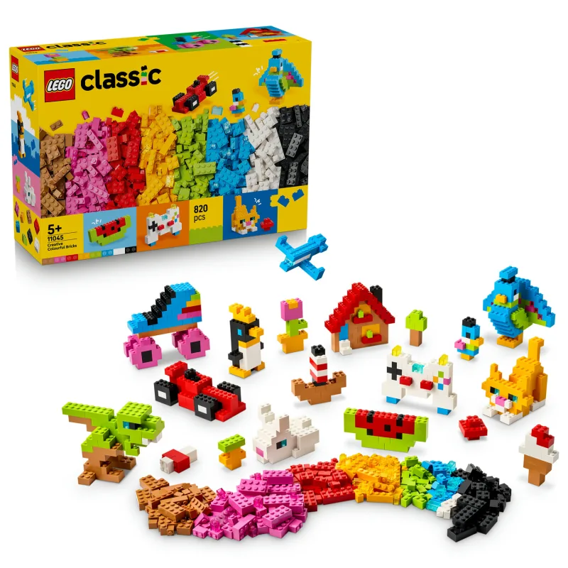 Lego Kreatívne pestrofarebné kocky