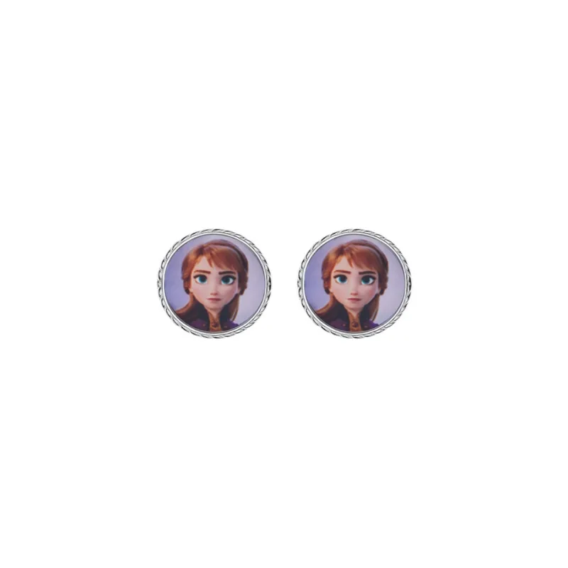 Detské náušnice Disney Frozen Anna strieborné ES00024SL.CS