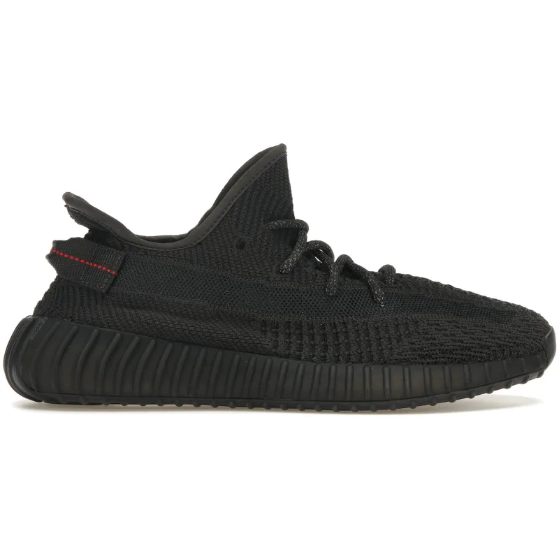 Yeezy Boost 350 V2 Black (Non-Reflective) - 37.5