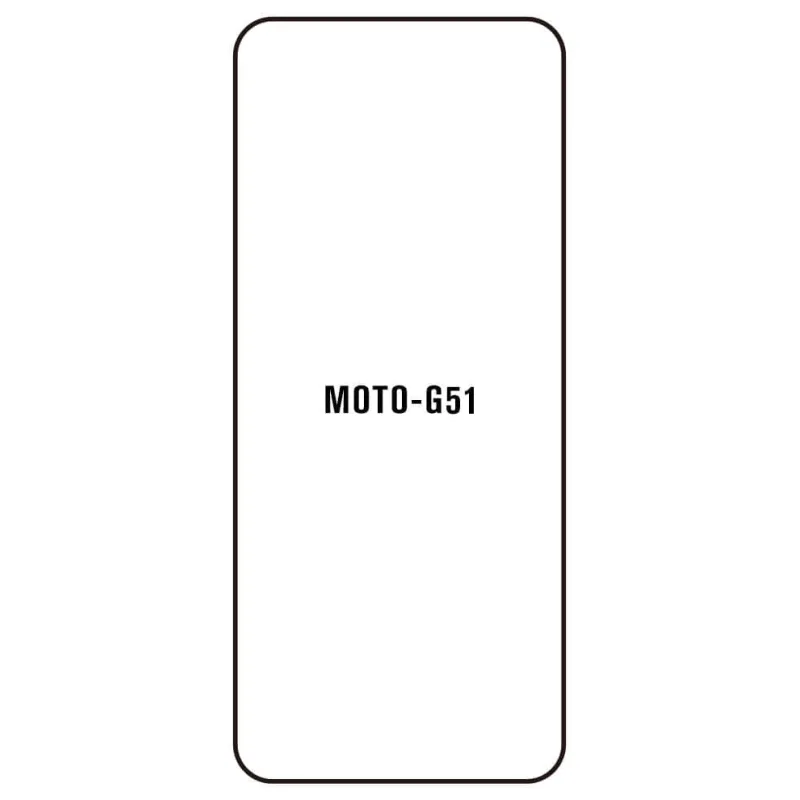 Sunshine Motorola G51 5G Predná Hydrogél ochranná fólia Strih: Predná 2, Typ fólie: Číra