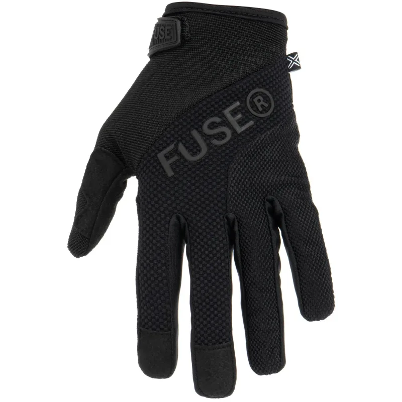 Fuse Echo Rukavice Na BMX (XL|Černá)
