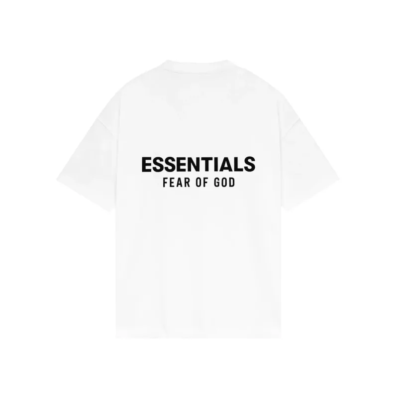 Fear of God Essentials Classic Short Sleeve T-Shirt Bright White - XXS