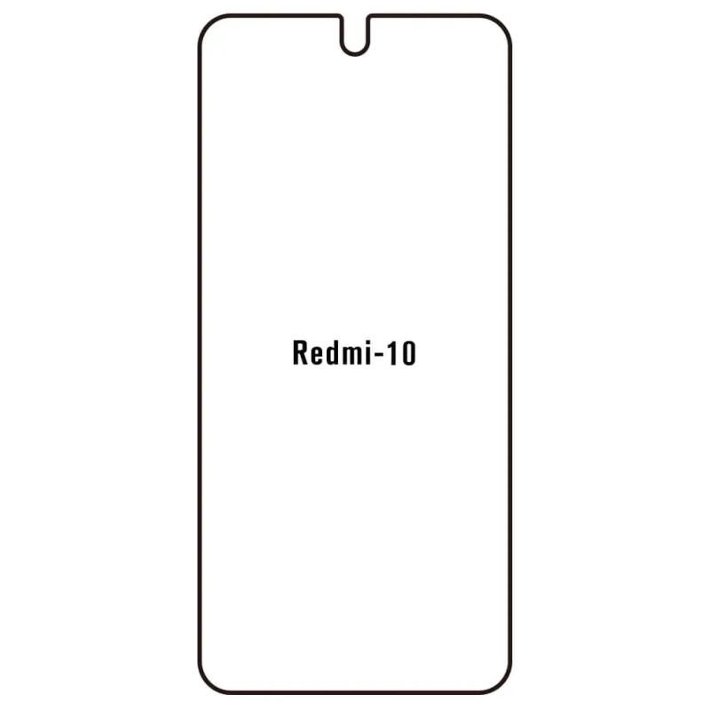 Sunshine Xiaomi Redmi 10 / 10 (2022) Predná Hydrogél ochranná fólia Strih: Kompatibilná s krytom, Typ fólie: Anti-Spy (Privacy)