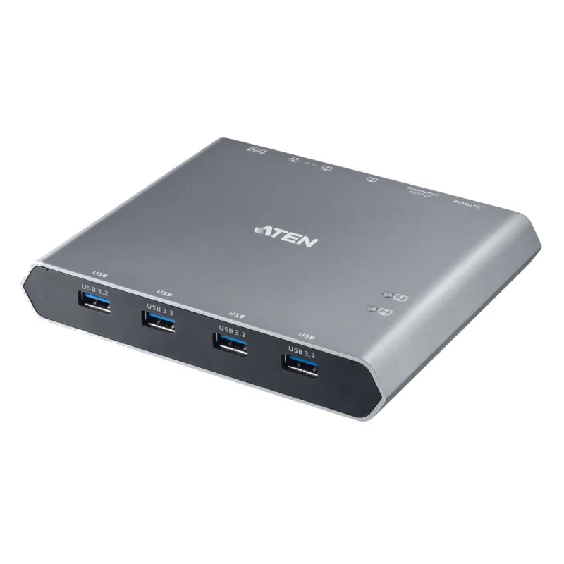 ATEN 2-Port 4K DisplayPort USB-C KVM Dock switch US-3311
