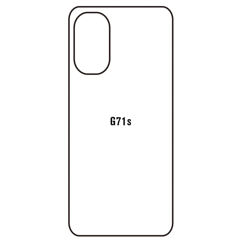 Sunshine Motorola G71s Zadná Hydrogél ochranná fólia Strih: Zadná časť 1, Typ fólie: Číra
