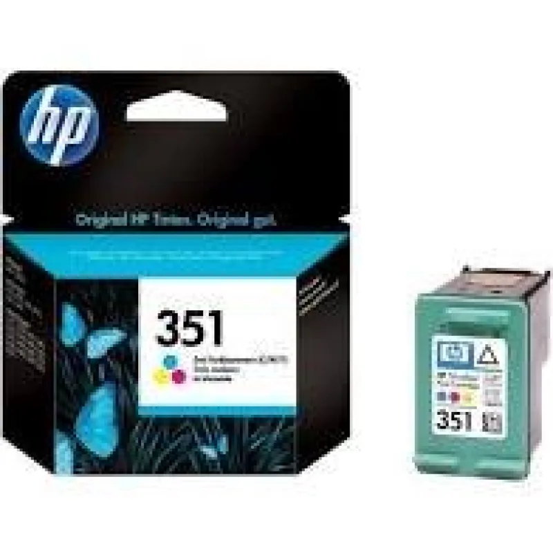 HP 351 Tri-color Ink Cart, 3,5 ml, CB337EE CB337EE