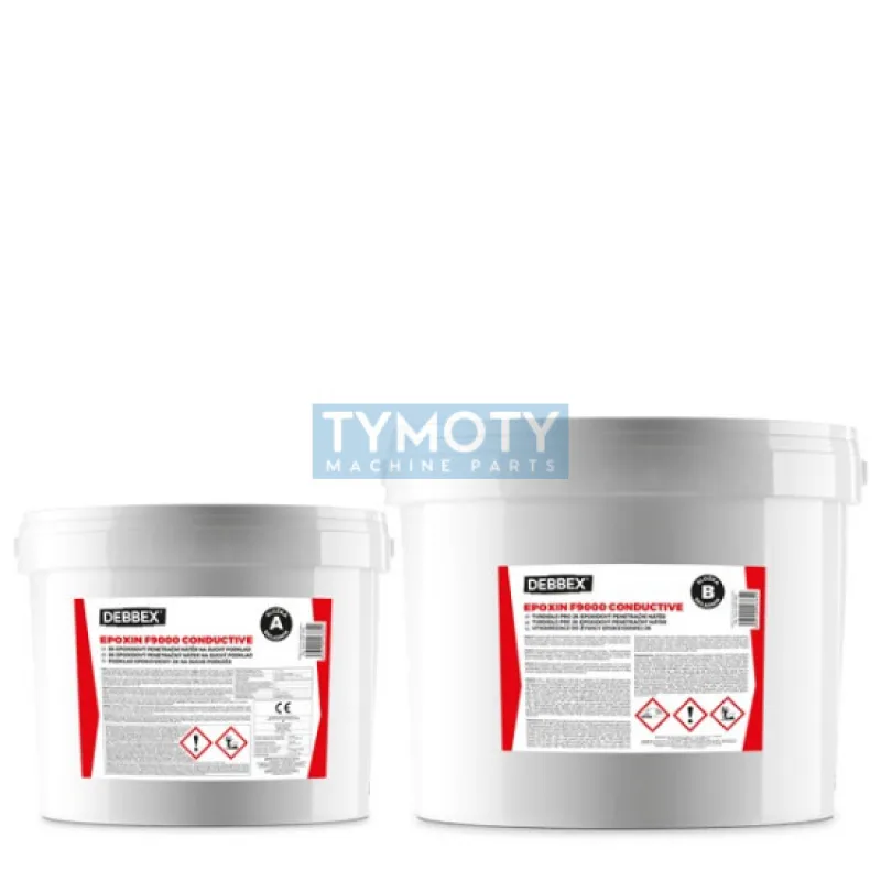 Debbex EPOXIN F9000 CONDUCTIVE - 15 kg čierna, plastové vedierka