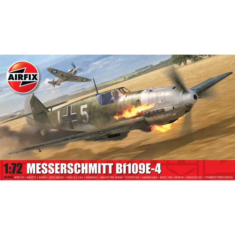 Airfix Classic Kit lietadlo A01008B - Messerschmitt Bf109E-4 (1:72)
