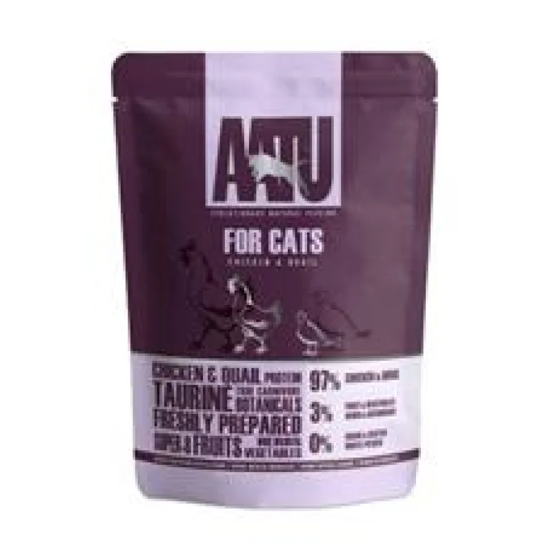 AATU Cat Chicken n Quail kaps. 85g - exp. 03/26 - 4 ks skladem