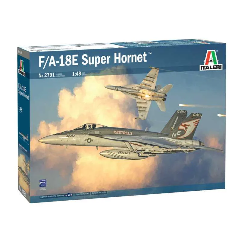 Italeri Model Kit lietadlo 2791 - F/A-18 E SUPER HORNET (1:48)