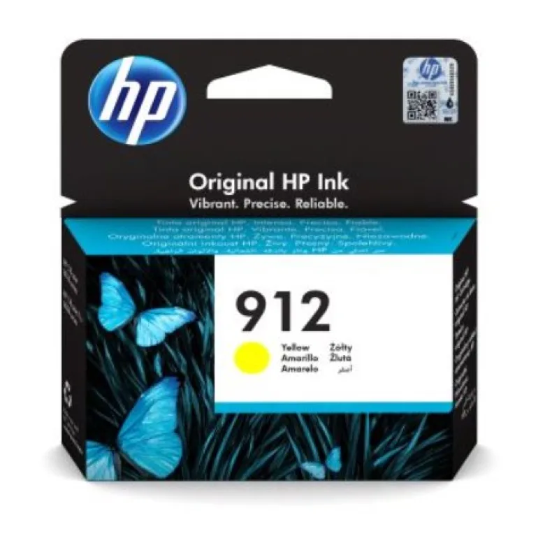 HP 912 Yellow Original Ink Cartridge 3YL79AE#BGY
