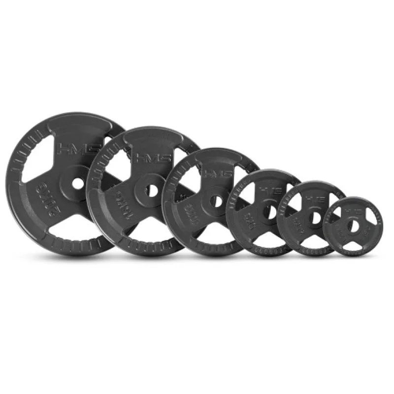 Litinový kotouč s držadlem HMS Hammertone THM05, 5 kg, antracit
