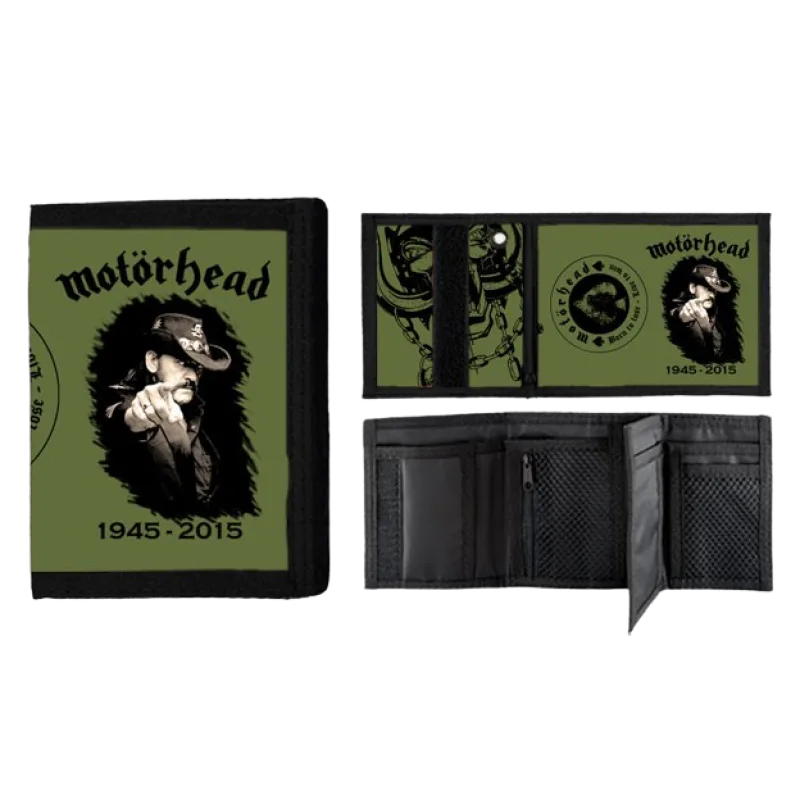 Motorhead Lemmy 1945 green (peňaženka)