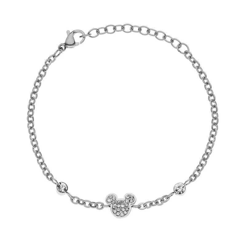 Disney detský náramok Mickey Mouse oceľ .SK B600590RWL-B