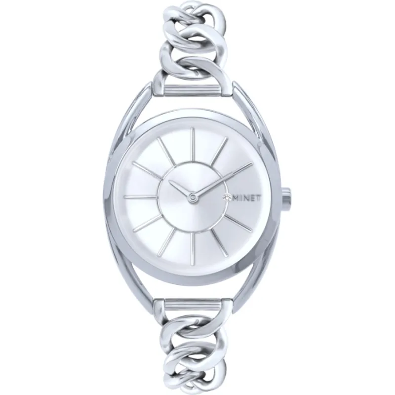 Strieborné dámske hodinky ICON SILVER MINET MWL5235