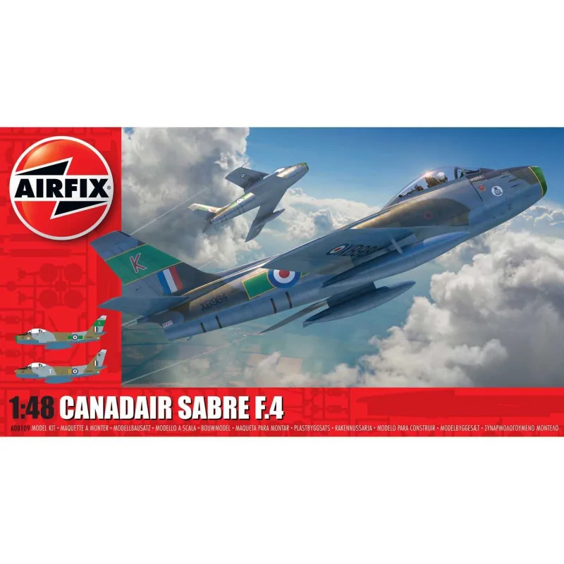 Airfix Classic Kit lietadlo A08109 - Canadair Sabre F.4 (1:48)