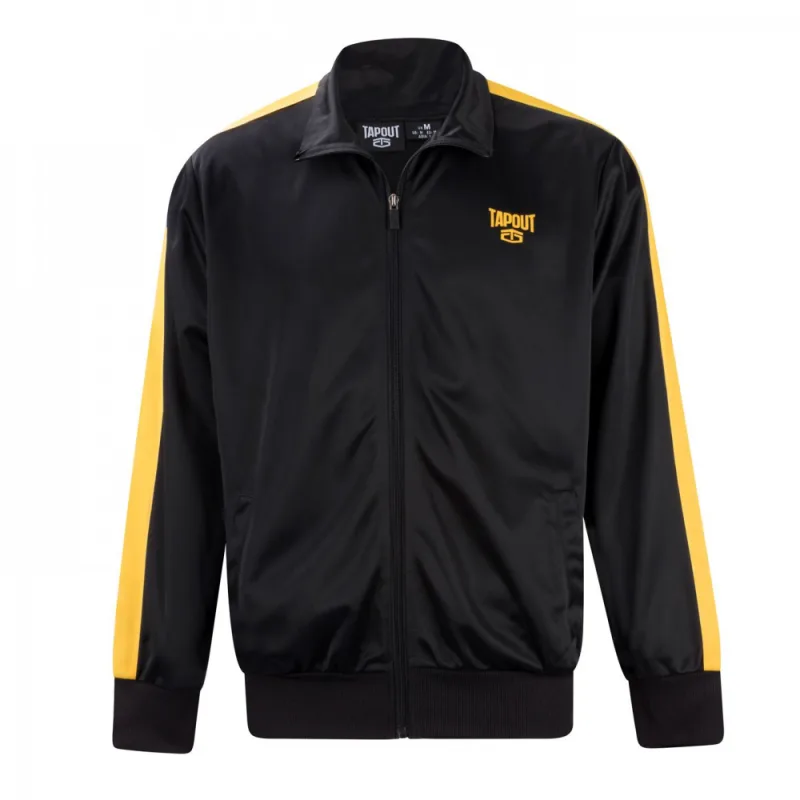 Tapout Zipped Track Jacket Mens Farba: čierna, Veľkosť: XXL