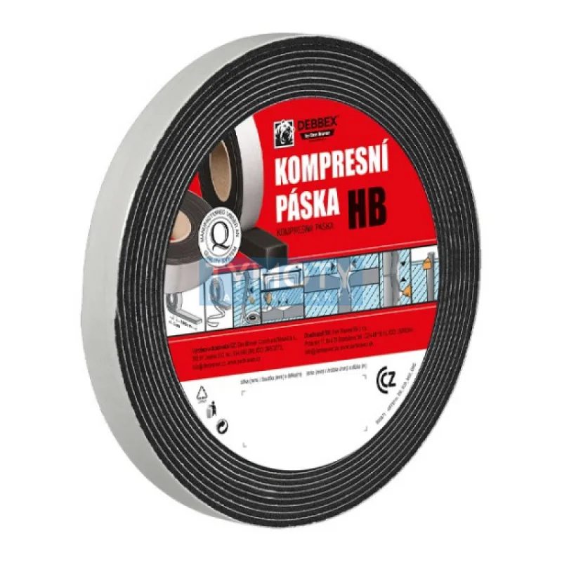 Debbex Kompresná páska HB 15 mm x 3 - 15 mm - 12 m