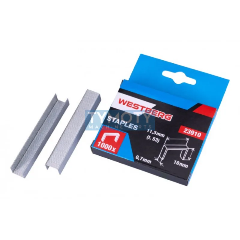 Spony typ 53/10mm 1000ks/box, WESTBERG