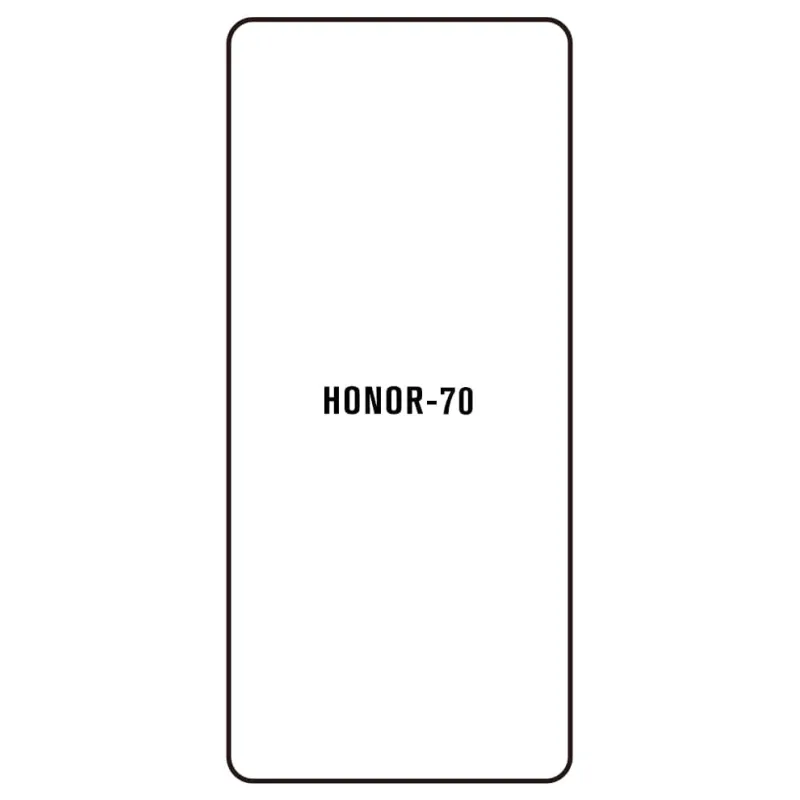Sunshine Honor 70 Predná Hydrogél ochranná fólia Strih: Predná 2, Typ fólie: Číra
