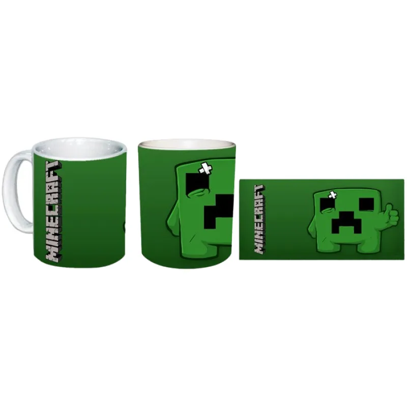 Minecraft - Comic Creeper hrnček